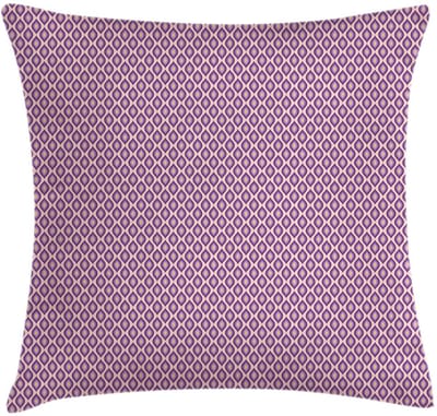 ABAKUHAUS Abstrakt Kussenhoes – Dubbelzijdig – 40x40 cm – violetroos