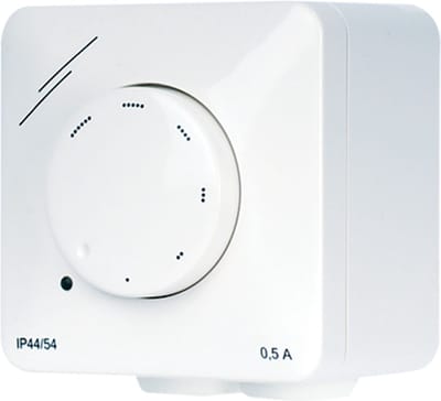 Vents traploze snelheidsregelaar 2,5 ampère - voor ventilatoren - 230V - Inbouw en opbouw