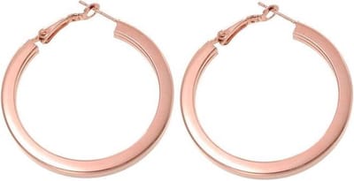 Behave - Oorbellen - Rosékleurige oorringen - strak tijdloos basic