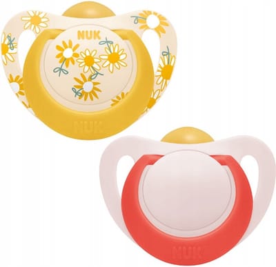 NUK Star  fopspenen 2st. set 6-18 manden