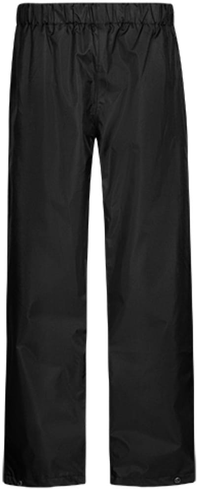 Zwarte ademende regenbroek van Lyngsøe Rainwear 5XL