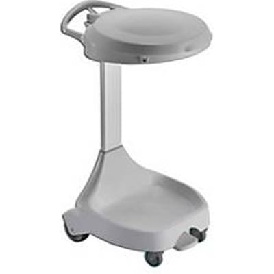 Afvalverzamelaar 120 L HACCP, lichtgrijs