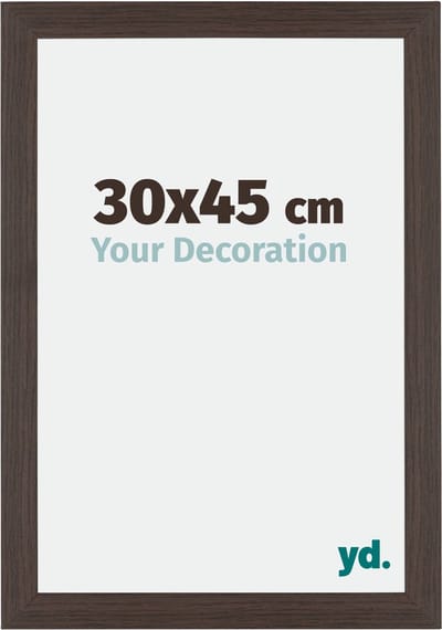 Your Decoration - Fotolijst 30x45 cm - MDF - Eiken Donker - Mura
