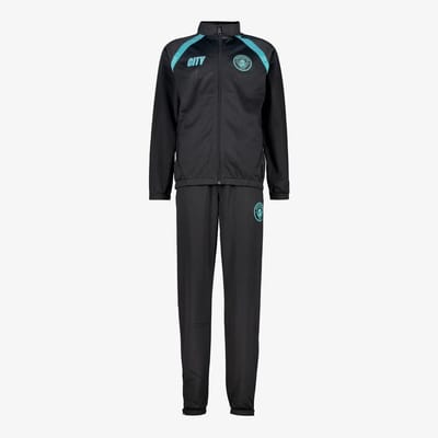 Manchester City kinder trainingspak donkerblauw - Maat 122/128