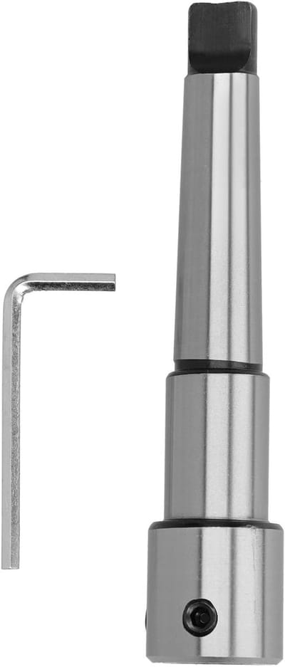 Weldon Adapter voor Boorkoppen - MT3 Morse Shank, Stalen Arbor voor Industrieel Gebruik, Precisie Gereedschap 19.05mm