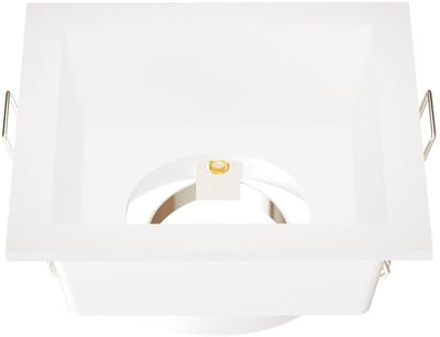 Ledvion – LED Inbouwspot Vierkant 85x85mm – Wit – Dimbaar – GU10 – IP20