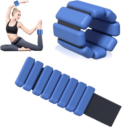 Verstelbare Gewichten voor Enkels en Polsen, Silicone Armbanden voor Krachttraining, Yoga en Fitness, Ideaal voor Hardlopen en Sportactiviteiten