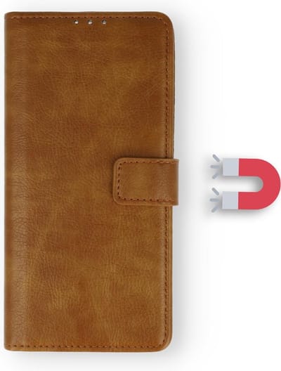 Casemania Hoesje Geschikt voor Xiaomi Mi 11 - Bruin - Portemonnee Book Case met Pasjeshouder en Ingebouwde Standaard