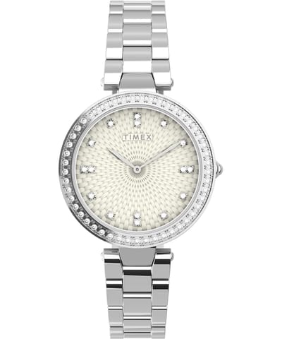 Timex Trend TW2V45000 Horloge - Staal - Zilverkleurig - Ø 32 mm