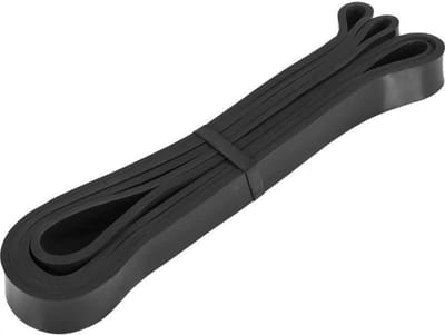 Gorilla Sports Weerstandsband Zwart - Resistance band - 21 mm - Latex - 15 - 65 LBS