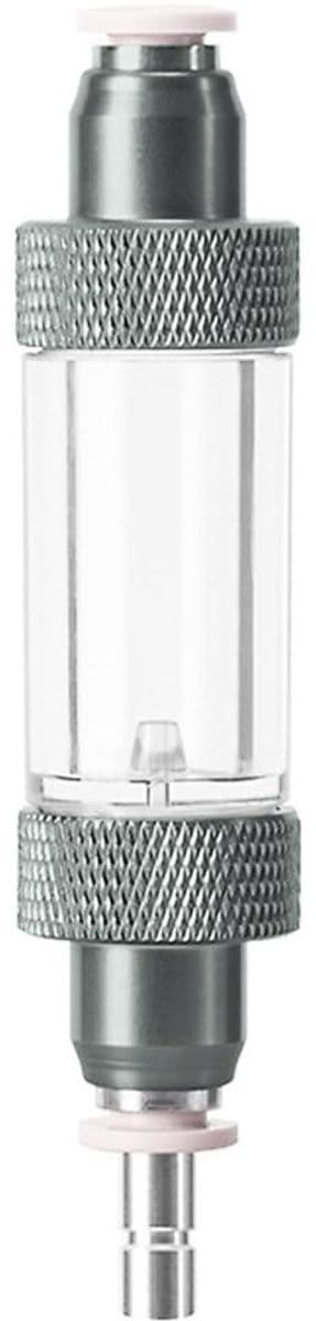 Dailygoods- CO2-bellenteller van aluminiumlegering - CO2-regelaarteller - terugslagklep - voor beplant aquarium - duurzaam materiaal - Aquariumaccessoire