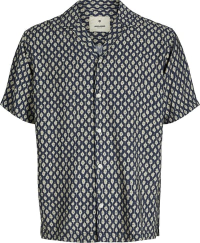 JACK&JONES - JPRBLULINCOLN PRINT RESORT S/S SHIRT LN - Heren - Overhemden