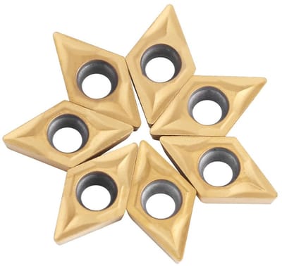 ONF3 Carbide Tips Inserts - Hoge sterkte en taaiheid - 10 stuks - Snijgereedschap - Voor staal en roestvrij staal - Perfect voor draaibank