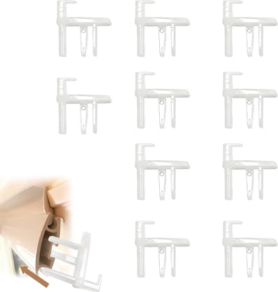 Set van 10 raamclips voor horren en gordijnen in caravans, ideaal voor Dometic en andere merken