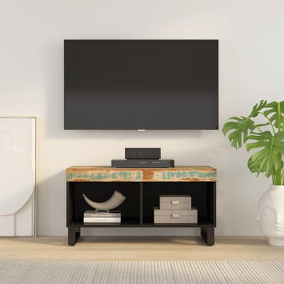 vidaXL - Tv-meubel - 85x33x43,5 - cm - massief - gerecycled - hout