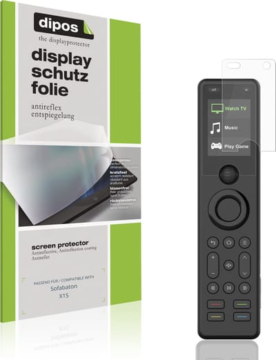 dipos – 4x Matte Beschermfolie geschikt voor Sofabaton X1S | Krasbestendige & antireflecterende Screenprotector Ultra-Thin