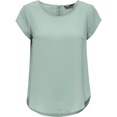 Only T-shirt Onlvic S/s Solid Top Noos Ptm 15142784 Jadeite Dames Maat - 40