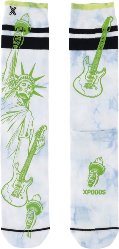 XPOOOS - Statue of Guitar Herensokken - 1-Pack - Maat 39/42