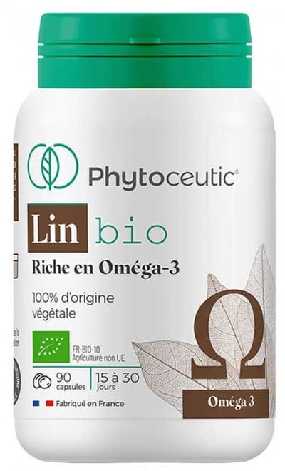 Phytoceutic Biologisch Lijnzaad 90 Capsules