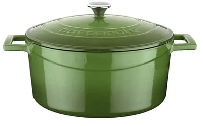 Lava Braadpan - 24 cm - 4.49 liter - Gietijzer - Groen