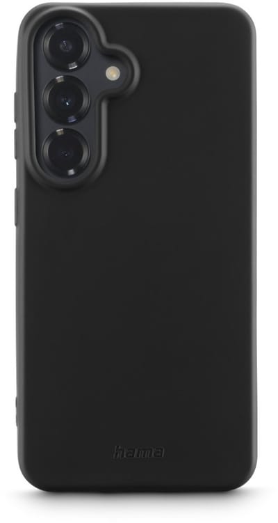 Hama hoesje geschikt voor Galaxt S25 Plus - Fantastic Feel cover - Zwart