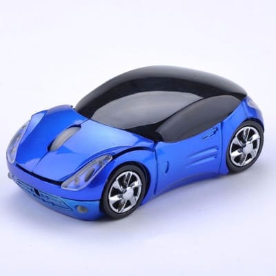 longziming -Draadloze Muis – 2.4G Optische Muis – Computermuis – Stabiele Draadloze Verbinding – 1600 DPI Nauwkeurigheid – Duurzaam Kunststof – Auto Vorm Design – Comfortabel en Speels Gebruik – 1 Stuk