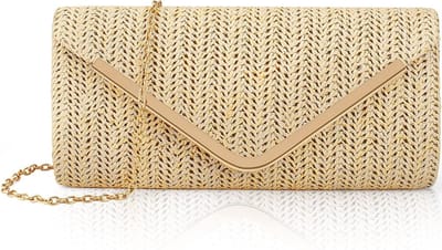 Elegante Avondtas voor Dames, Clutch met Verwijderbare Schouderband, Perfect voor Feestjes, Bruiloften en Gala's