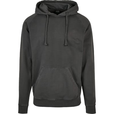 Urban Classics - Overdyed Hoodie/trui - S - Grijs