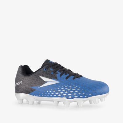 Dutchy FG kinder voetbalschoenen zwart blauw - Maat 32 - Uitneembare zool