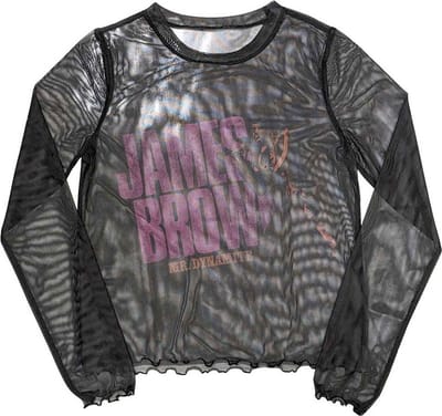 James Brown - Mr Dynamite Longsleeve top - XS - Zwart