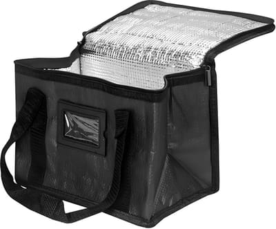 Koeltassen & Koelboxen, Opvouwbare thermische tas, Geïsoleerde tas, Picknicktas, Diepvriestas, IJszak, Lunchtas, Voor boodschappen, Picknick, Kamperen, Strand, BBQ, Reizen, Auto, 52*39*35cm
