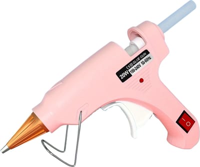 Livano Lijmpistool - Lijmpistool Hobby - Glue Gun - Smeltlijmpistool - Knutselen - Roze