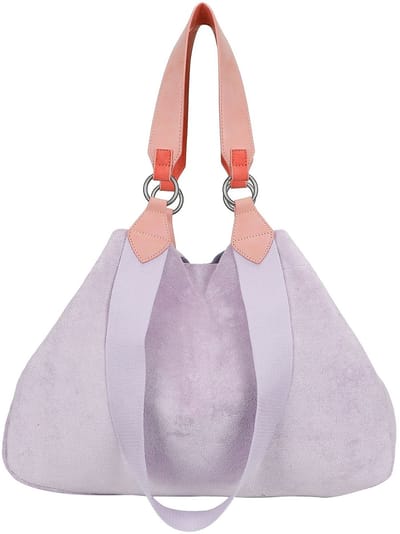 Fritzi aus Preußen Schoudertas Izzy Medium Limited Frottee Shopper Grey - Beige Grijs