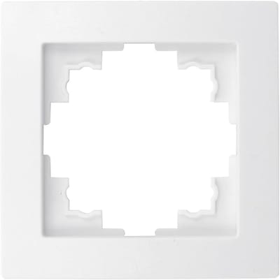 Modulaire Lichtschakelaar met Stopcontact en Dimmer in Glazen of Kunststof Frame