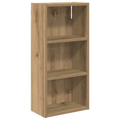 vidaXL - Badkamer - wandkast - Ambachtelijk - Eiken - 30 - x - 16 - x - 62,5 - cm