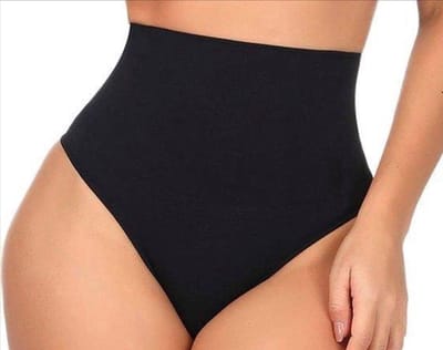 *** 3 Stuks High waist String zwart - maat 40/42 - Correctie ondergoed shape wear - Platte buik Correctie Ondergoed - Figuur van Heble® ***