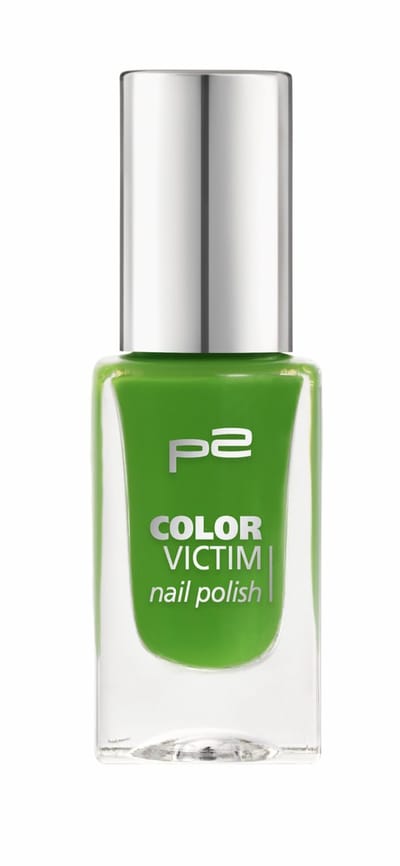 P2 Cosmetics EU Color Victim Nagellak 353 Here We Go 8ml Groen Apel