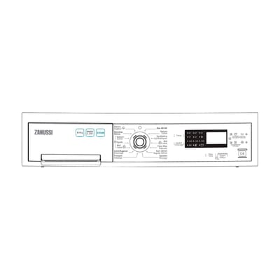 AEG controlepaneel, wit, Zanussi 140206564027
