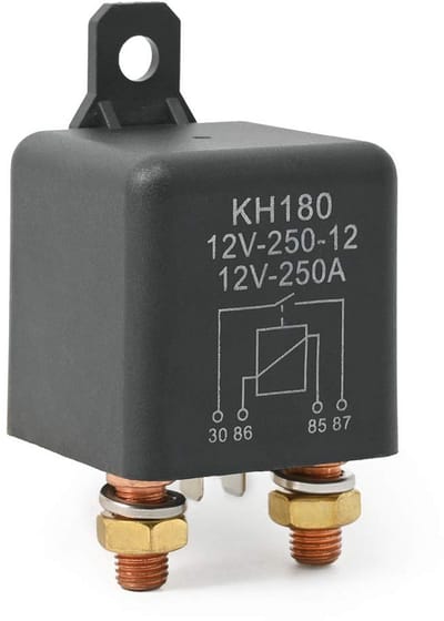 4-pins 12V Heavy Duty Relais voor Auto, Motorfiets en Vrachtwagen - 250A
