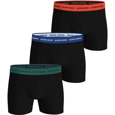 Rekbare katoenen boxer Björn Borg (x3)