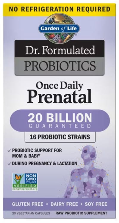 Dr. Formulated biotics Once Daily Prenatal – 30 Capsules