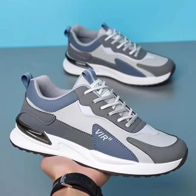 Herenschoenen Nieuwe Heren Casual Schoenen Sneaker Leer Trend Stijlvolle Studentenschoenen Heren Papa Schoenen 44