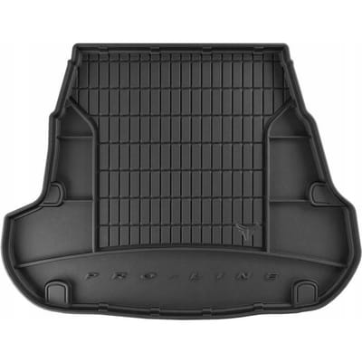 Frogum Dry Zone Kofferbakmat - Geschikt voor KIA Optima III Sedan (2010-2015) - Perfecte Pasvorm - Organizer functie - TPE Rubber - Hoge Rand 5cm - Geurloos - Zwart