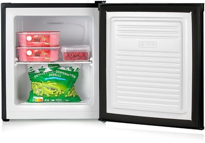 PRIMO PR148DV Mini Vriezer - Diepvries Klein - Vrijstaand - 33L - D - Zwart