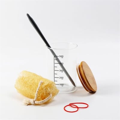 Zuurdesem Starter Pot - Bak Kit - Zelf Brood Bakken - Brede Opening - Verschillende Maten - Transparant