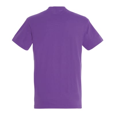 SOLS Heren Keizerlijke Zwaargewicht T-Shirt met korte mouwen (Lichtpaars)