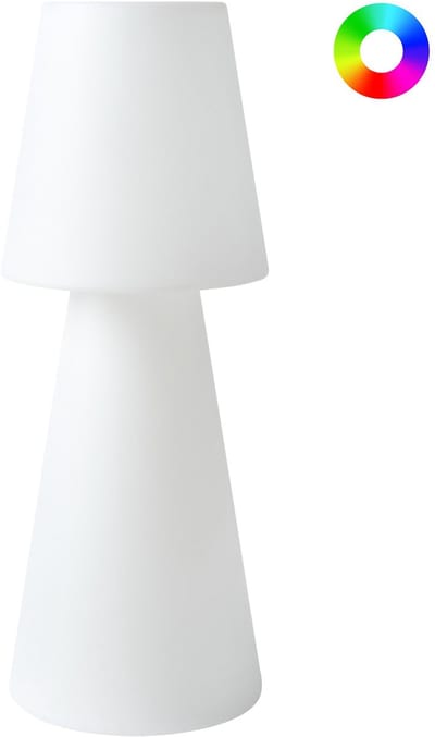 SABANAS - LED staande lamp voor buiten - Wit - Synthetisch