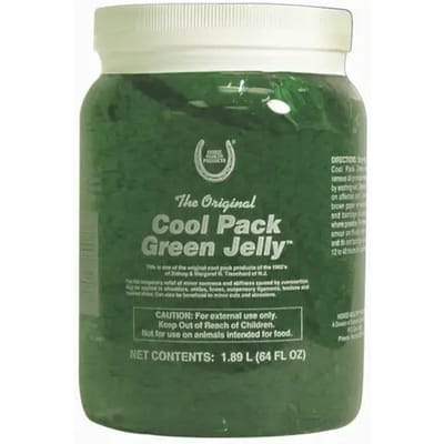 Verfrissende gel voor paarden Farnam Cool-Pack Green Jelly 1,89 L