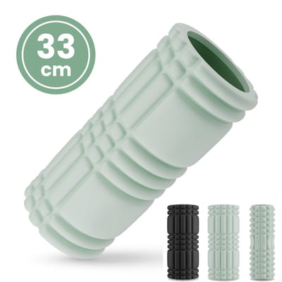 Ryce® Foam Roller & Ebook - Massage - Triggerpoint - 33cm - Yoga - Pilates - Fitness - Beginner Mintgroen