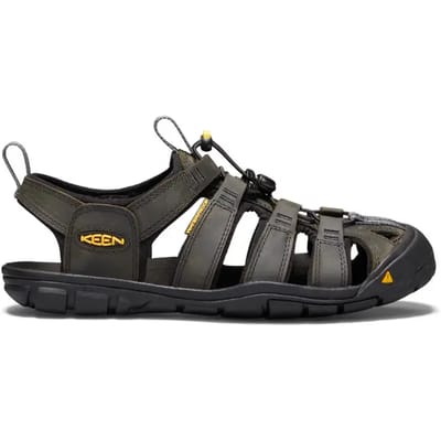 Keen - Clearwater CNX Heren Wandelsandalen Leer Magnet/Black - Maat 40
